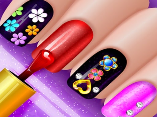  Nail Salon Girl Go Games